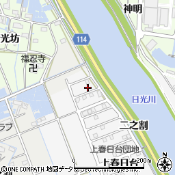 愛知県津島市鹿伏兎町上郷27周辺の地図