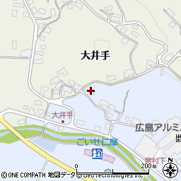 島根県大田市仁摩町大国宮村177周辺の地図