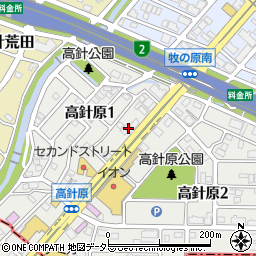 ＯＹＡ　ＨＩＧＨＴＳ周辺の地図