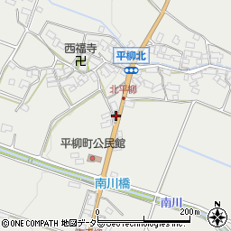 滋賀県東近江市平柳町869周辺の地図