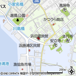千葉県勝浦市勝浦136周辺の地図