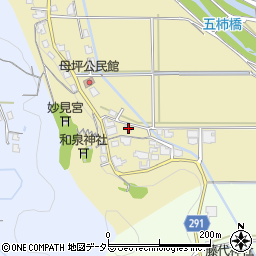 兵庫県丹波市柏原町母坪476周辺の地図