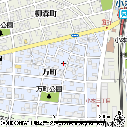 愛知県名古屋市中川区万町1303周辺の地図