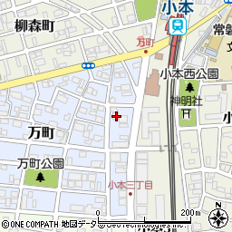 愛知県名古屋市中川区万町314周辺の地図