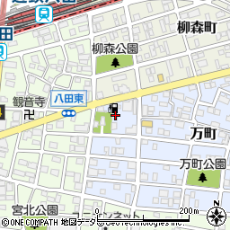 愛知県名古屋市中川区万町2412周辺の地図