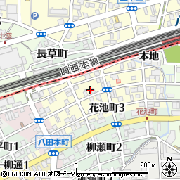 愛知県名古屋市中川区花池町2丁目31周辺の地図