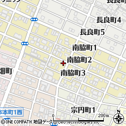 愛知県名古屋市中川区南脇町3丁目14周辺の地図