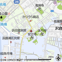 千葉県勝浦市勝浦173周辺の地図