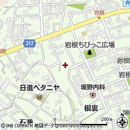 愛知県日進市岩崎町岩根270-1周辺の地図