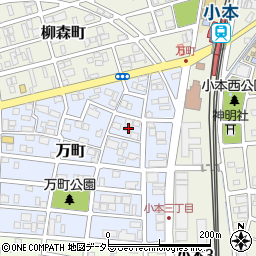 愛知県名古屋市中川区万町902周辺の地図