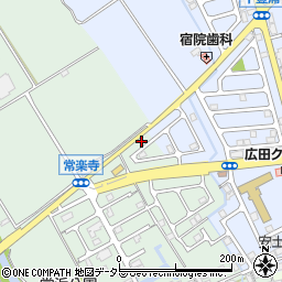 滋賀県近江八幡市安土町常楽寺1987-9周辺の地図