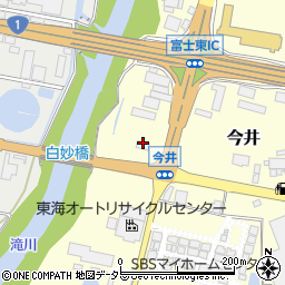 セブンイレブン富士市今井店周辺の地図