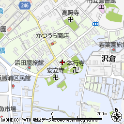 千葉県勝浦市勝浦175周辺の地図