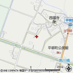 滋賀県東近江市平柳町1639周辺の地図