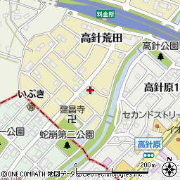 若月こどもとアレルギーのクリニック周辺の地図