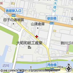 静岡県富士市依田橋187周辺の地図