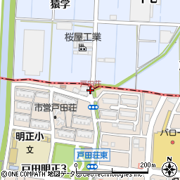 戸田荘周辺の地図