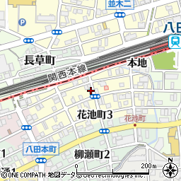 有限会社愛産中川周辺の地図