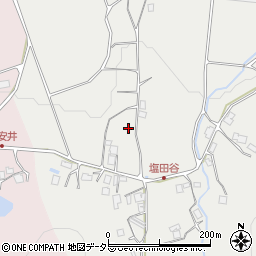 京都府船井郡京丹波町塩田谷西47周辺の地図
