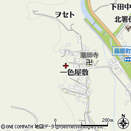 愛知県豊田市篠原町一色屋敷53周辺の地図