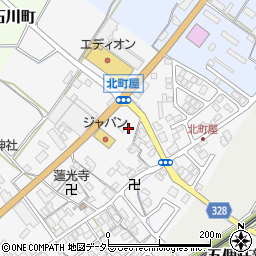 ファミリーマート国道五個荘店周辺の地図