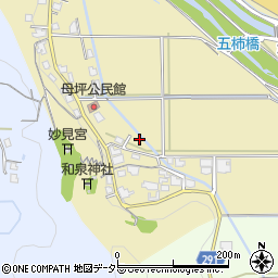 兵庫県丹波市柏原町母坪485周辺の地図