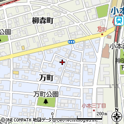 愛知県名古屋市中川区万町1301周辺の地図