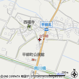 滋賀県東近江市平柳町868周辺の地図