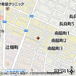 愛知県名古屋市中川区南脇町3丁目8周辺の地図