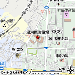 神奈川県足柄下郡湯河原町周辺の地図