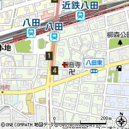 アイペック名古屋八田第２駐車場周辺の地図