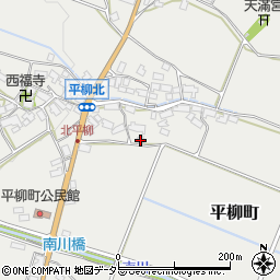 滋賀県東近江市平柳町2434周辺の地図