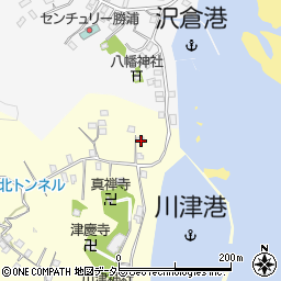 千葉県勝浦市川津1836周辺の地図