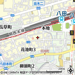 愛知県名古屋市中川区花池町2丁目13周辺の地図