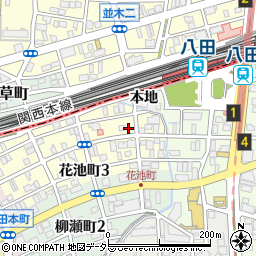 愛知県名古屋市中川区花池町2丁目12周辺の地図