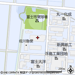 クリタック株式会社　佐川倉庫周辺の地図