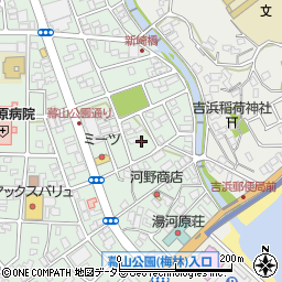 神奈川県足柄下郡湯河原町中央5丁目周辺の地図