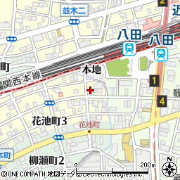 愛知県名古屋市中川区花池町2丁目9周辺の地図