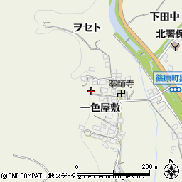 愛知県豊田市篠原町一色屋敷34周辺の地図