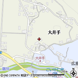 島根県大田市仁摩町仁万大井手周辺の地図