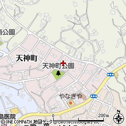 神奈川県三浦市天神町10周辺の地図