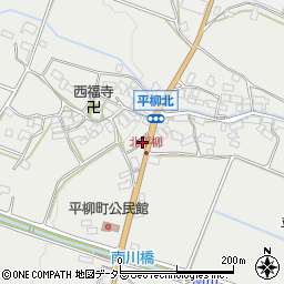 滋賀県東近江市平柳町851周辺の地図