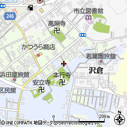 千葉県勝浦市勝浦29周辺の地図