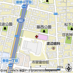 富田北地域センター周辺の地図
