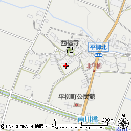 滋賀県東近江市平柳町1673周辺の地図