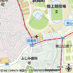 愛知県名古屋市千種区萩岡町59周辺の地図