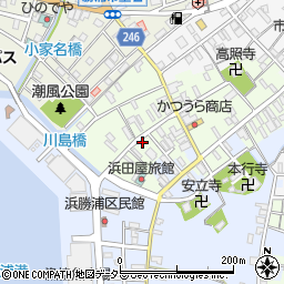有限会社佃煮近江周辺の地図