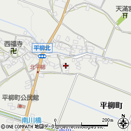 滋賀県東近江市平柳町830周辺の地図