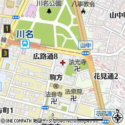 昭徳会（社会福祉法人）駒方寮周辺の地図