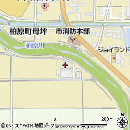 兵庫県丹波市柏原町母坪520周辺の地図